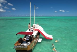 Mauritius: Båtutflykt till Ile aux Cerfs med lunch/vattenrutschkana