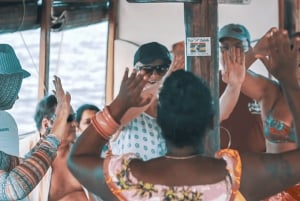 Ile Maurice : Excursion en bateau à l'Ile aux Cerfs avec déjeuner/glissade d'eau