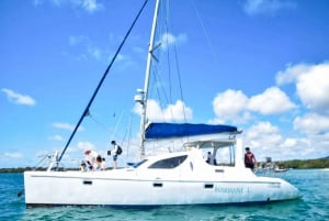 Mauritius: Katamaran-cruise til Ile Aux Cerfs med BBQ-lunsj