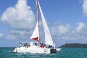 Maurícia: Cruzeiro de um dia em catamarã para lle aux Cerfs com almoço