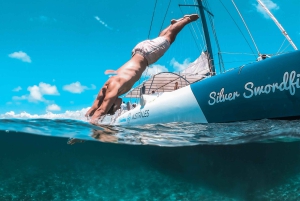 Maurícias: Excursão de catamarã - Ile aux Cerfs e Cascata