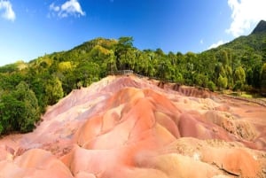 Mauritius: tour in barca con incontro con i delfini e 7 terre colorate