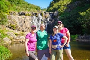 Mauritius: Exploring the Tamarind Falls with a Guide