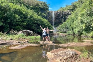 Mauritius: Exploring the Tamarind Falls with a Guide