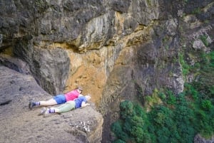 Mauritius: Exploring the Tamarind Falls with a Guide