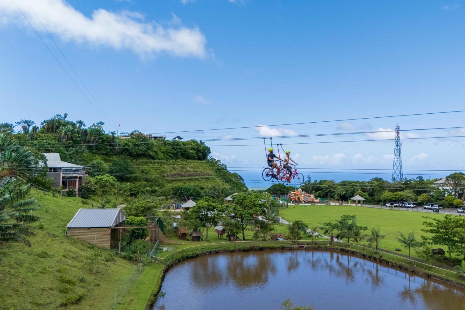Mauritius: Ganga Talao, Vallé e Bicycle Zipline