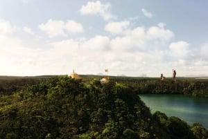 Mauritius: Ganga Talao, Vallé, and Bicycle Zipline