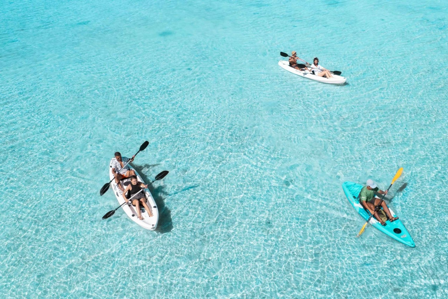 Mauritius: Tour guidato in kayak all'Isola di Benitiers
