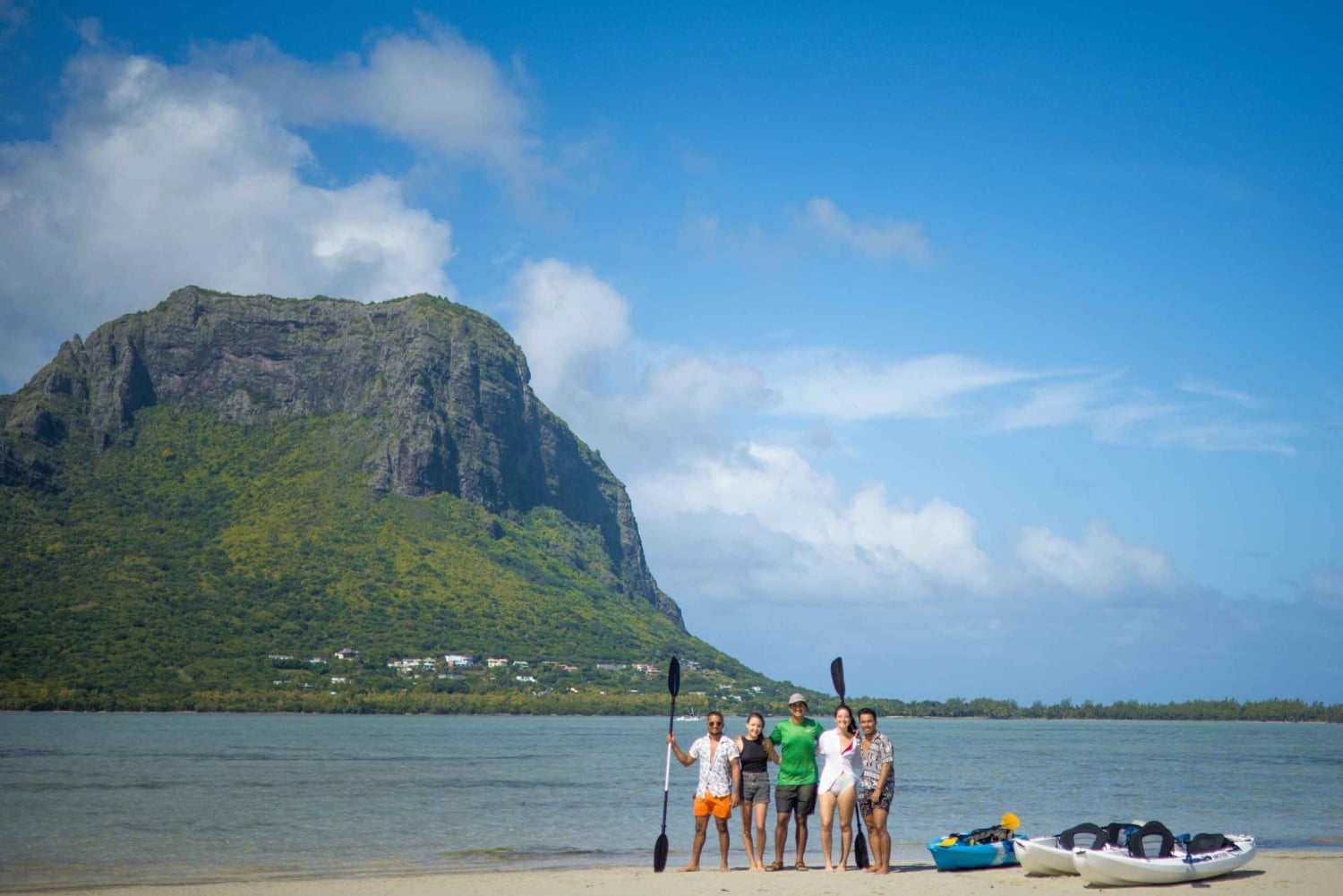 Mauritius: Tour guidato in kayak all'Isola di Benitiers