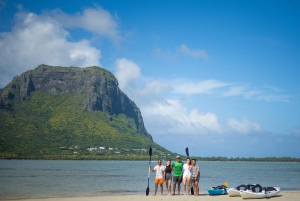 Mauritius: Guided Kayak tour to Benitiers Island