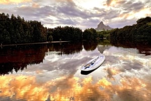 Mauritius: Guidet Stand Up Paddle-tur på Tamarin-floden