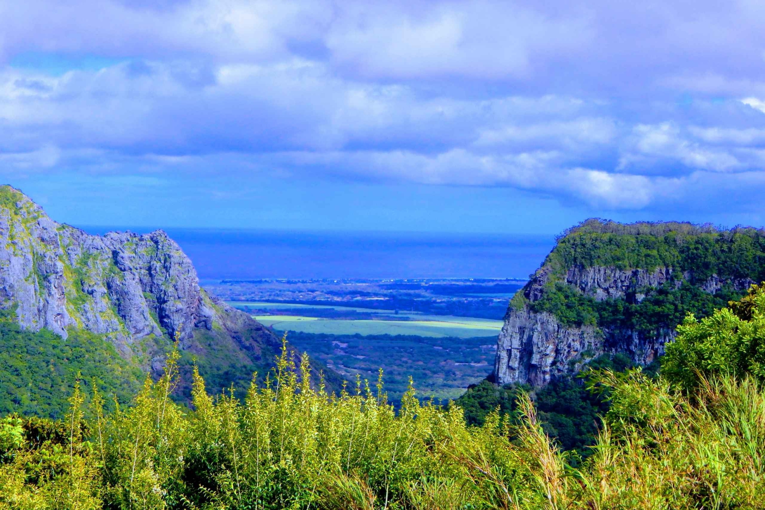 Mauritius: Guidet vandring i Tamarind Falls med transport til hotellet