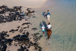 Mauritius: passeggiata a cavallo sulla spiaggia