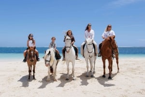 Mauritius: passeggiata a cavallo sulla spiaggia