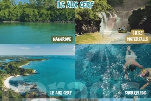 Mauritius: Île aux Cerfs Island Speed Boat Tour with Lunch