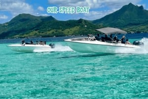 Maurícias: passeio privado de lancha com churrasco na Ile Aux Cerfs