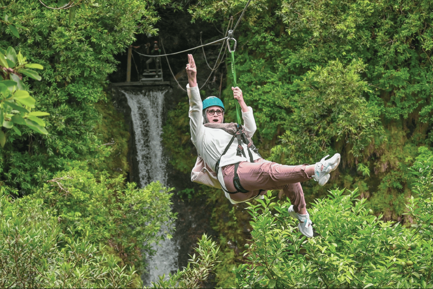 Mauritius: Vallé Advenature Park - Sky Pulse