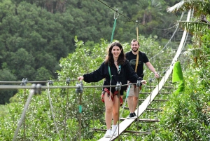 Mauritius: Vallé Advenature Park, Nepalese Bridge