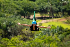 Maurícia: Zipline exclusiva de 1,5 km no Parque Vallé Advenature