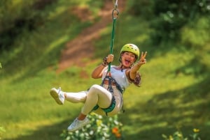 Mauricio: paquete ligero individual en el parque Vallé Advenature