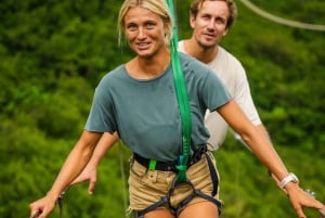 Ilhas Maurícias: Ponte Nepalesa de 350 metros no Parque de Aventura Vallé