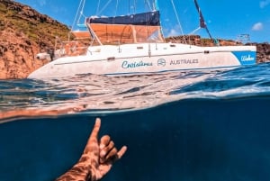 Nord di Mauritius: Crociera in catamarano al tramonto, bevande e spuntini