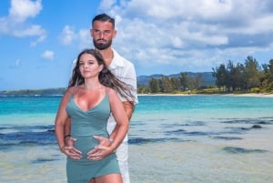 Maurícia: Sessão fotográfica na praia de Mont Choisy