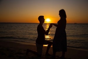 Maurícia: Sessão fotográfica na praia de Mont Choisy