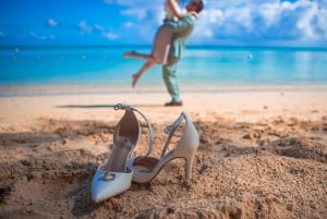 Maurícia: Sessão fotográfica na praia de Mont Choisy