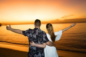 Maurícia: Sessão fotográfica na praia de Mont Choisy
