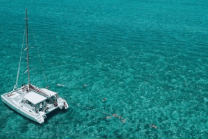 Mauritius: Privat omvisning med katamaran til île aux Cerfs