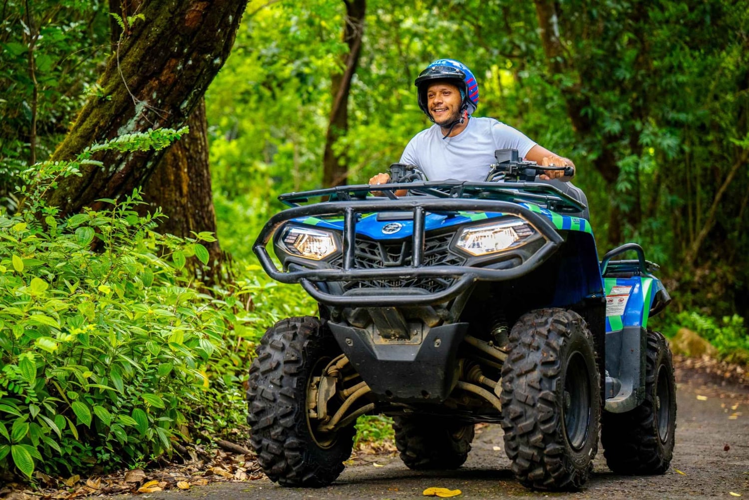 Maurícia: aventura dupla de moto-quatro no Parque Vallé Advenature
