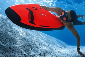 Mauritius: SEABOB exploration in the northern natural aquariums