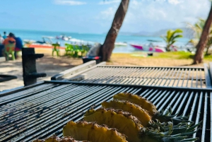 Mauritius: Zeeën de Dag Lagune Ontdekking Boot