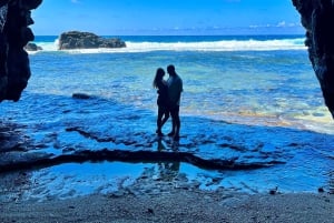 Mauritius: Eteläinen rannikko opastettu kierros luolien ja vesiputousten kanssa.