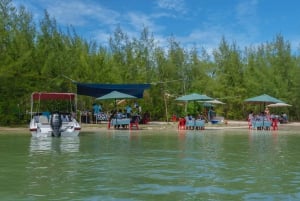 Mauritius: Motoscafo Ile aux Cerfs, Cascata GRSE, BBQ, Bar