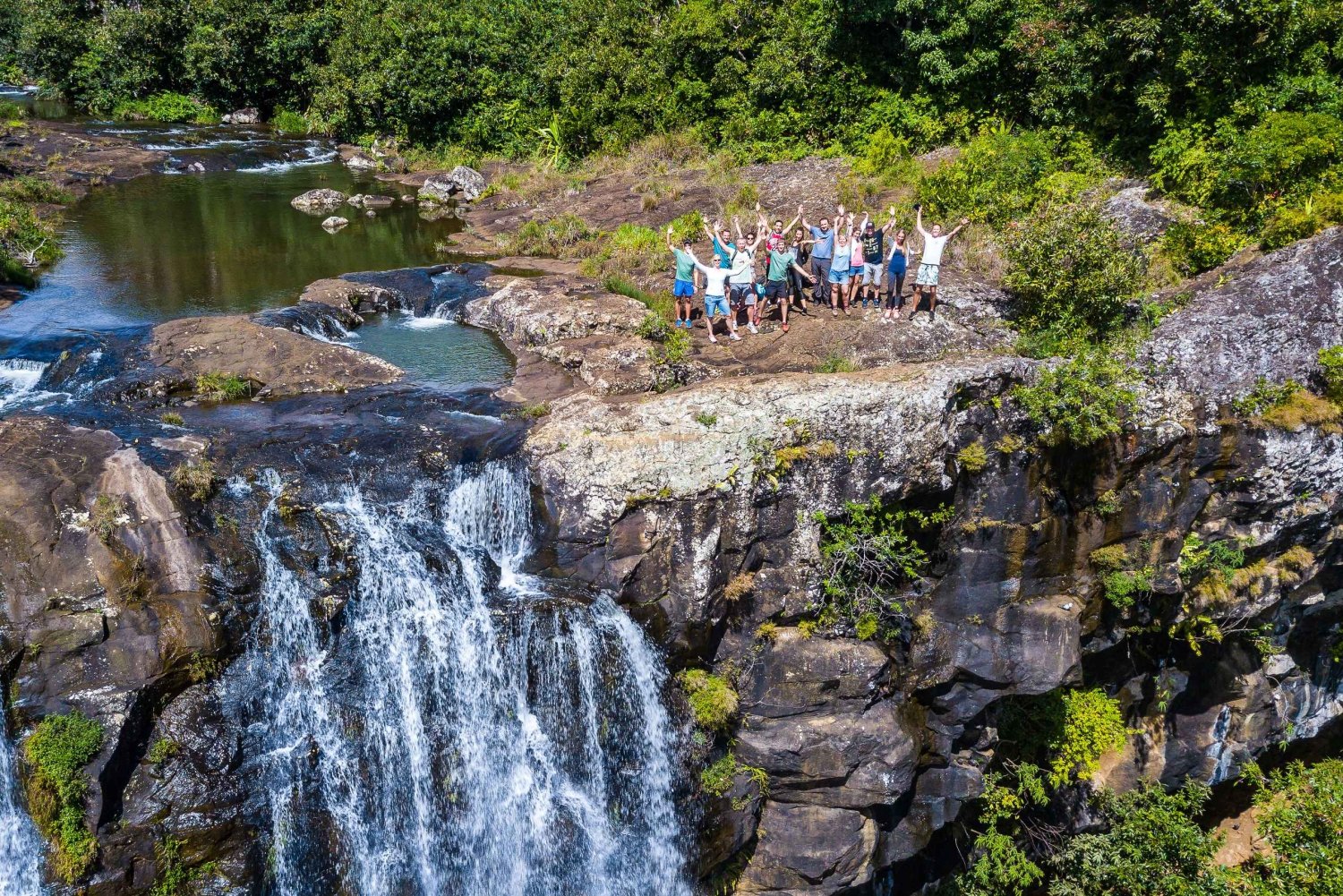 Mauritius: Tamarind Falls Highlights 3-Hour Hiking Trip