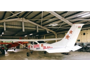 Mauritius: Tandem fallskärmshoppning med upphämtning på hotellet