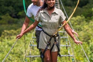 Mauritius: Vallé Advenature Park, Nepalese Bridge