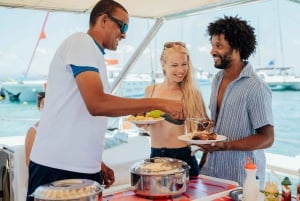 Norte de Mauricio: Crucero en catamarán con almuerzo barbacoa