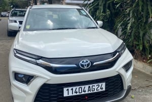 Privat flyplasstransport over hele Mauritius