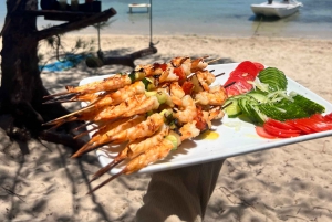 Heldag: Miljövänligt möte med delfiner och grillfest på Benitier Island