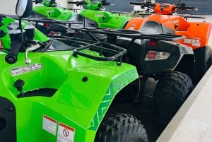 Sur de Mauricio Quadbike y snorkel Blue Bay