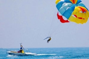 Speedboot naar Ile Aux Cerfs met 2 watersportactiviteiten