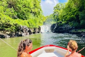 Speedboot naar Ile Aux Cerfs met 2 watersportactiviteiten