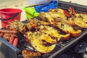 Speedboot naar Ile Aux Cerfs met 2 watersportactiviteiten