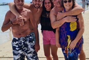 Tamarin: snorkeling con i delfini, Crystal Rock, Ile aux Benitiers, pranzo