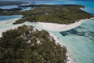 Vijf eilanden: eilandhoppen, snorkelen, barbecue, ophalen bij het hotel
