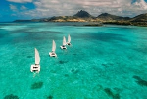 Ile Aux Cerfs: crociera in catamarano, isola, cascate, pranzo