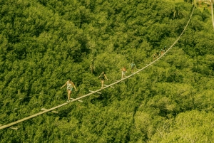 Vallépark: Quad Biking, 7 Zip-lines, Nepalese Bridge, Lunch